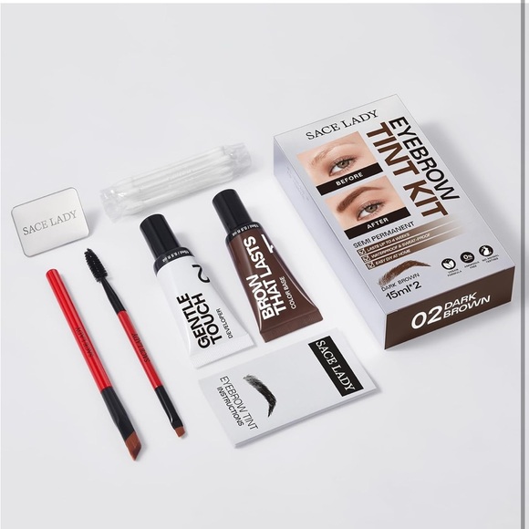 Eyebrow Tint Kit - Dark Brown - Picture 8 of 8